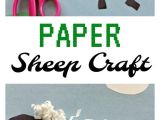 Cardboard Sheep Template Paper Sheep Craft Inspired by Shaun the Sheep Animal