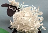 Cardboard Sheep Template Paper Sheep Craft Inspired by Shaun the Sheep Animal