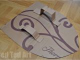Cardboard Shield Template How to Make A Knight 39 S Shield Diy Upcycle Pinterest
