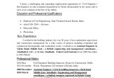 Career Objective for Civil Engineer Resume Civil Engineer Inspector