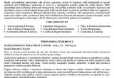 Career Switch Resume Sample Manager Career Change Resume Example