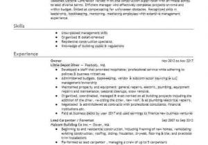 Careercup Resume Template 14 Resume Back to Work