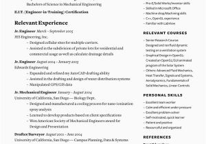 Careercup Resume Template Best One Page Resume Good Resume format