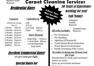 Carpet Cleaning Flyers Free Templates 10 Best Free Flyer Templates Microsoft Word Images On