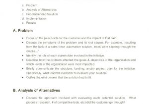 Case Study Structure Template Case Study Template