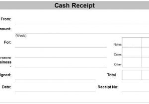 Cash Receipt Template Pdf 6 Free Cash Receipt Templates Excel Pdf formats