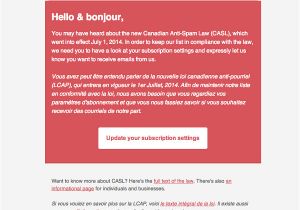 Casl Email Template How Mailchimp 39 S Double Opt In Method Complies with Casl