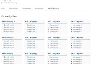 Category Page Template WordPress An Overview Of WordPress Wiki Knowledge Base Plugins