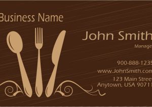 Catering Business Cards Templates Free Catering Business Cards Free Templates Printifycards Com
