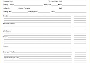 Catering Calendar Template 13 Catering Invoice Budget Template Letter