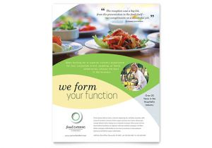 Catering Flyers Templates Free Food Catering Flyer Template Design