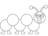 Caterpillar Outline Template Metamorphosis 20 Caterpillar Coloring Pages and Pictures