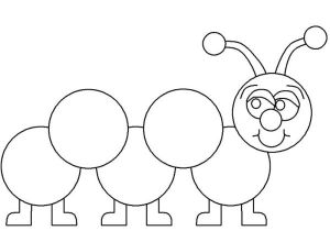 Caterpillar Outline Template Metamorphosis 20 Caterpillar Coloring Pages and Pictures