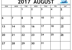 Cd Calendar Template 2017 August 2017 Calendar Canada Blank Calendar Templates