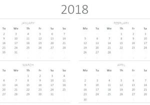 Cd Calendar Template 2018 Cd Calendar Template 2018 Best Office Calendar Templates
