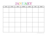 Cd Calendar Template 2018 Free Printable Blank Monthly Calendars 2018 2019 2020