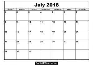 Cd Calendar Template 2018 Pin by Calendar Printable On July 2018 Calendar