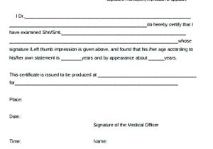 Centrelink Medical Certificate Template Sick Certificate Template Sample Medical for Leave Doctor