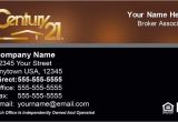 Century 21 Business Card Template Century 21 Real Estate Century 21 Century 21 Real