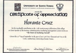 Certificate Of Appreciation for Speakers Template Certificate Of Appreciation for Guest Speaker Sample