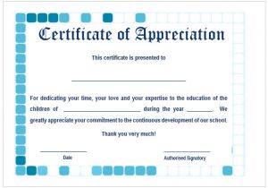 Certificate Of Appreciation for Teachers Template 11 Printable Certificates Of Appreciation for Teachers
