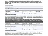 Certificate Of Insurance Template Doc 15 Certificate Of Insurance Templates to Download Sample