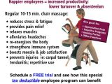 Chair Massage Flyer Templates 41 Best Massage Chair Massage Images On Pinterest