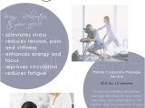 Chair Massage Flyer Templates Massage Business Flyer Flyers Poster Corporate