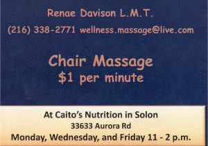 Chair Massage Flyer Templates Wellness Massage Ohio Traveling Massage Servicing the