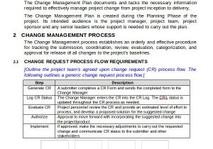 Change Management Proposal Template 10 Change Management Plan Samples Sample Templates