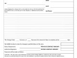 Change order Proposal Template Construction Change order form Template Newest Snapshoot