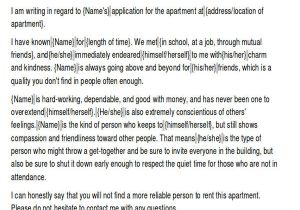 Character Reference Template for Renting 5 Sample Reference Letters for Apartment Pdf Doc