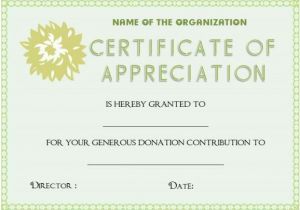 Charitable Donation Certificate Template 22 Legitimate Donation Certificate Templates for Your Next