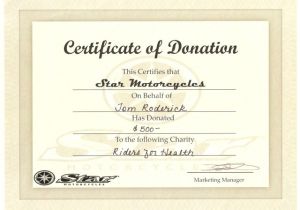 Charitable Donation Certificate Template Donation Certificate Template Certificate Templates