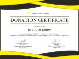Charitable Donation Certificate Template Free Donation Certificate Template In Adobe Photoshop