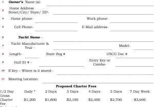 Charter Bus Contract Template Yacht Charter Management Agreement Pdf