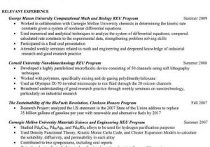 Chemical Engineering Internship Resume Samples Resume format for Chemical Engineer Best Resume Gallery
