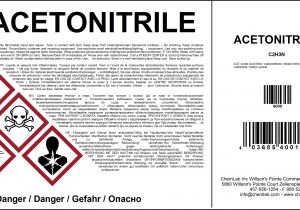 Chemical Label Template Chemical Labeling Nicelabel