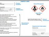 Chemical Label Template Ghs Hcs Standards Changing Chemical Drum Labels