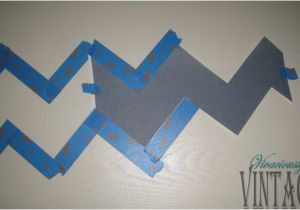 Chevron Template for Painting Ansley Designs How to Paint Chevron Stripes