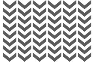 Chevron Template for Painting Chevron Stencils Template Small Scale for Crafting