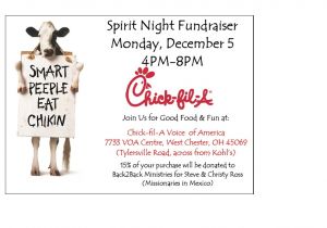 Chick Fil A Flyer Template Steve and Christy 39 S Space