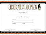 Child Adoption Certificate Template Adoption Certificate Template 9 the Best Template Collection
