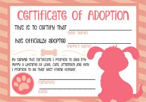 Child Adoption Certificate Template Adoption Certificate Template Red Professional and High