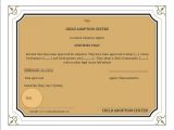 Child Adoption Certificate Template when A Child is Adopted An Amended Birth Certificate Abc