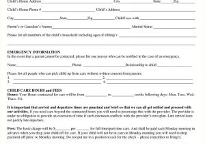 Child Care Employment Contract Template 8 Daycare Contract Template Timeline Template