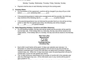 Child Care Provider Contract Template Best 25 Daycare Contract Ideas On Pinterest Daycare