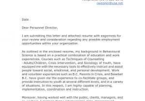 Child Care Worker Cover Letter No Experience Child Care Cover Letter for Resume Http Www