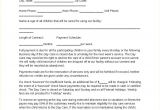 Childcare Contract Template Child Care Contract Template Hashdoc Childcare Ideas