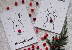Children S Handmade Xmas Card Ideas Pin by Nadya On E Ea C Christmas Card Crafts Diy